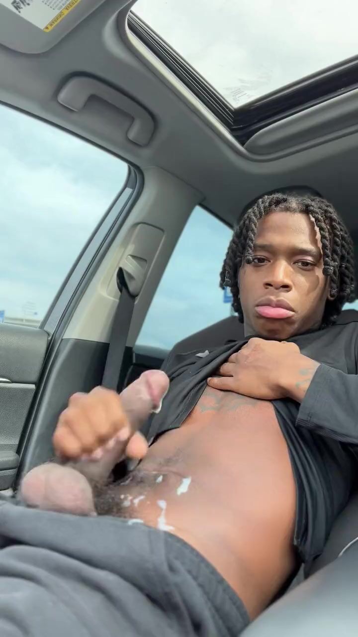 Car boys cum bareback