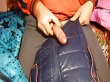Ejaculation sur veste