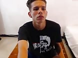 Cute amateur-teen wichst für jungs