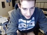 Winter gay teen porn: cute boy cam show