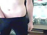 Cute boy porn slut cums in tight spandex