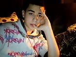 Cute boy shows off his ass 2