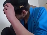 Cute boys kissing