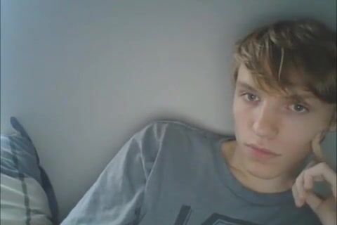 Cute cam boys cum and clean up porn