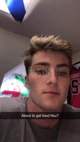 Fit american college hottie jerks on snapchat