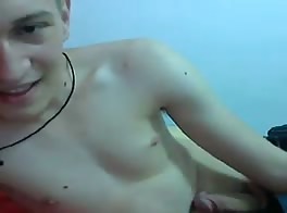 Cute guy jerks off 3