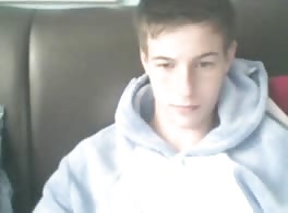 Cute dude in hoodie