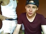 Chicos latinos en webcam muestran acción gay linda