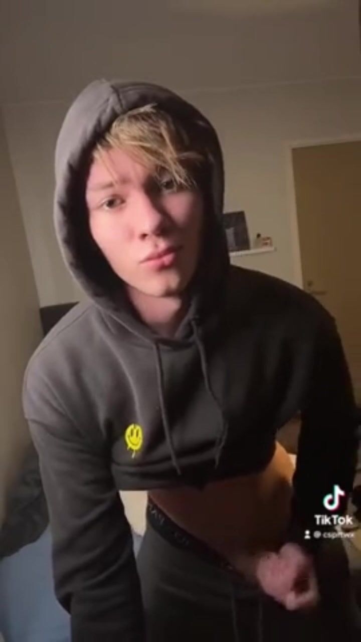 Cute tiktok cam strip jacking off show