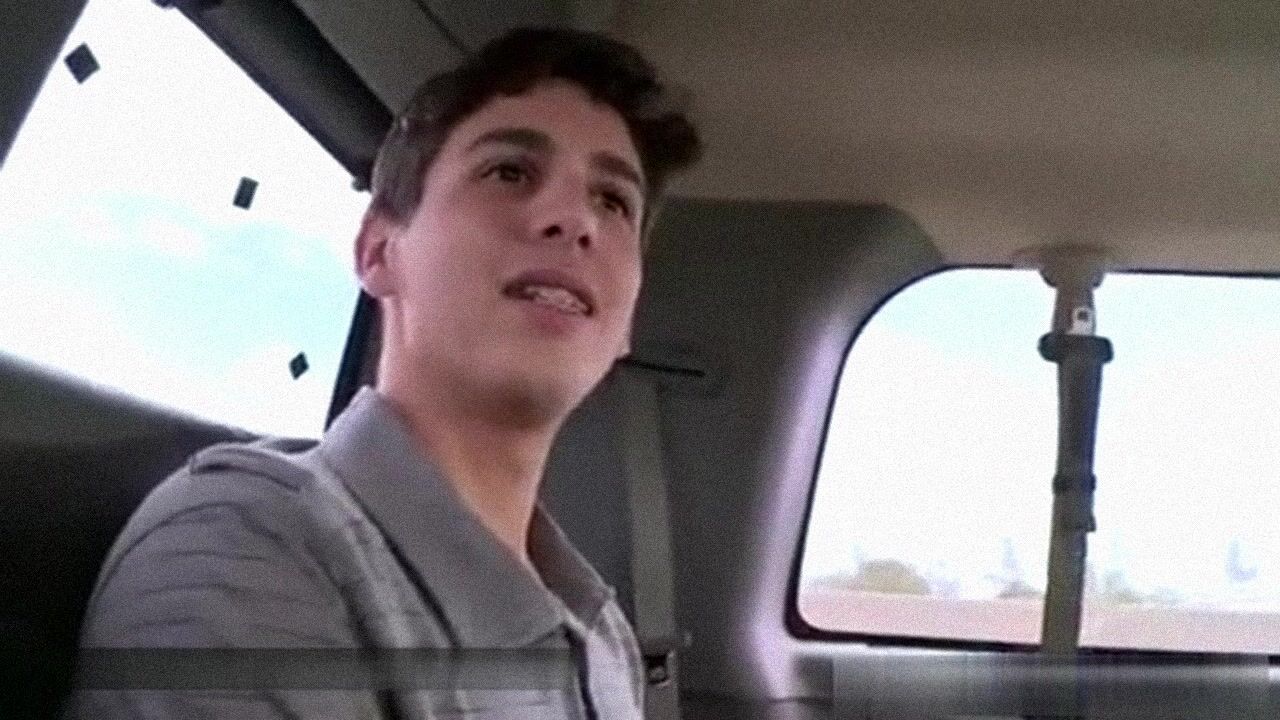 Cute straight turns gay on bus porn