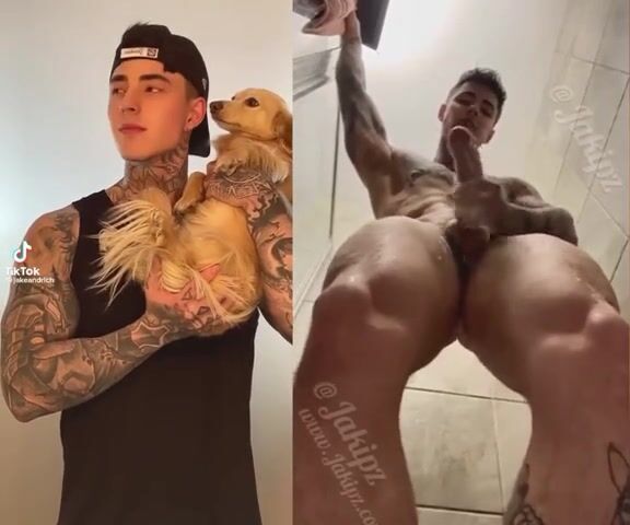 Adorable adolescente se masturba gran polla y enseña la paja en tiktok