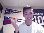 Cute twink jerkin' football boy porn webcam videos
