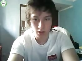 Cutie enjoys a hard wank