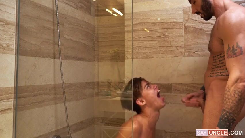 Daddy has sex twice with horny twinks