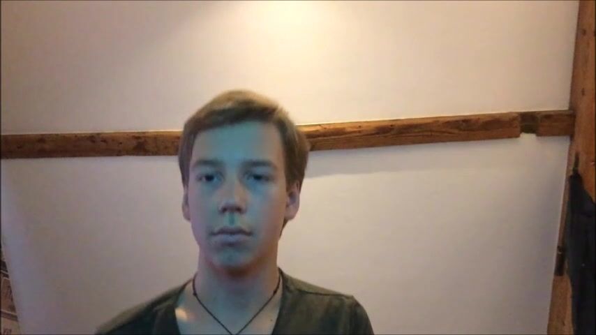 Dan shows off his nice necklace