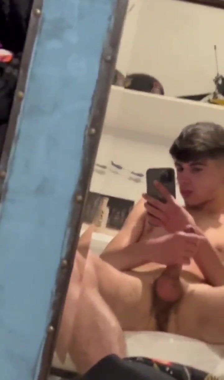 Daniel jacks boner and cums