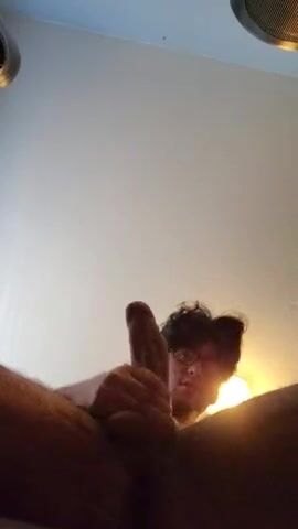 Desi boy strokes uncut cock live on webcam