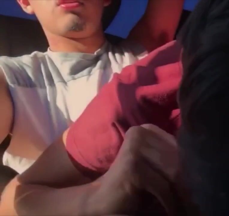 Older friend pounds diego in car