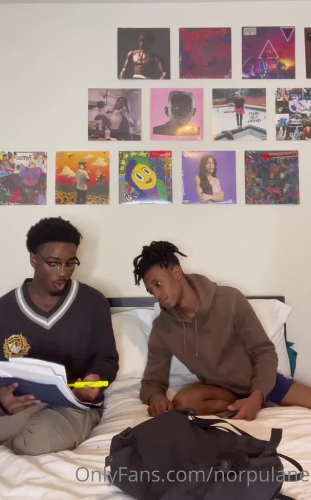 Dl college student asked his nerdy classmate to tutor him (melly & ...