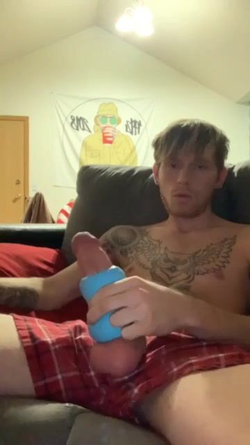 Hot boy dnz tests new toy