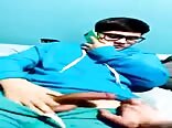 Phone call interrupted by raw cock