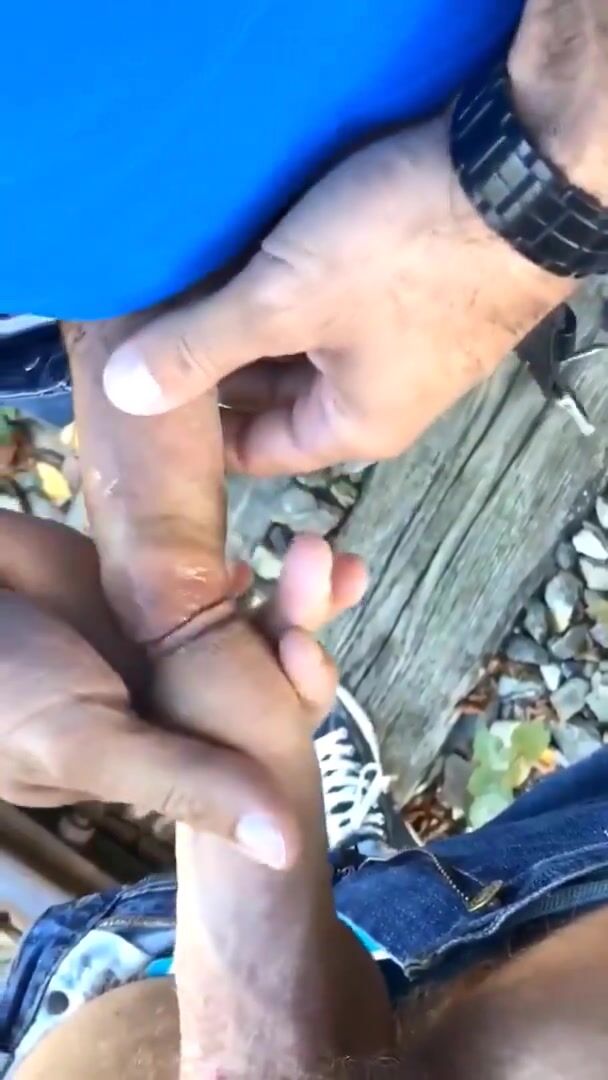 Cock docking until cum squirts