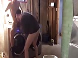 Spy cam boys doing it hard in basement