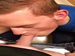 Blowjob in the dressing room