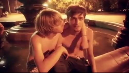 Drunk siberians fooling around naked