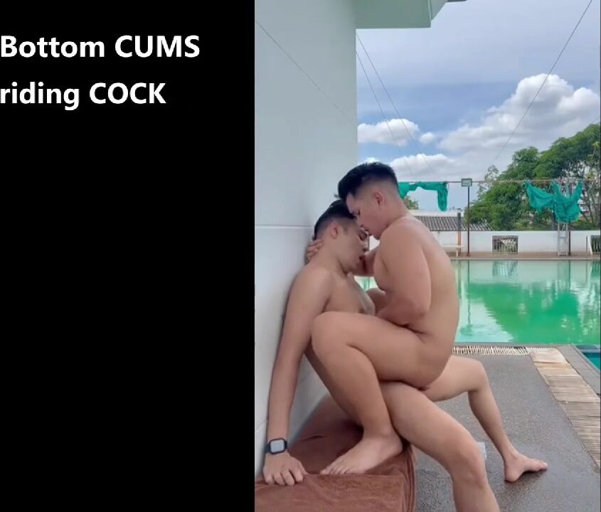 Public pool barefuck for dudes