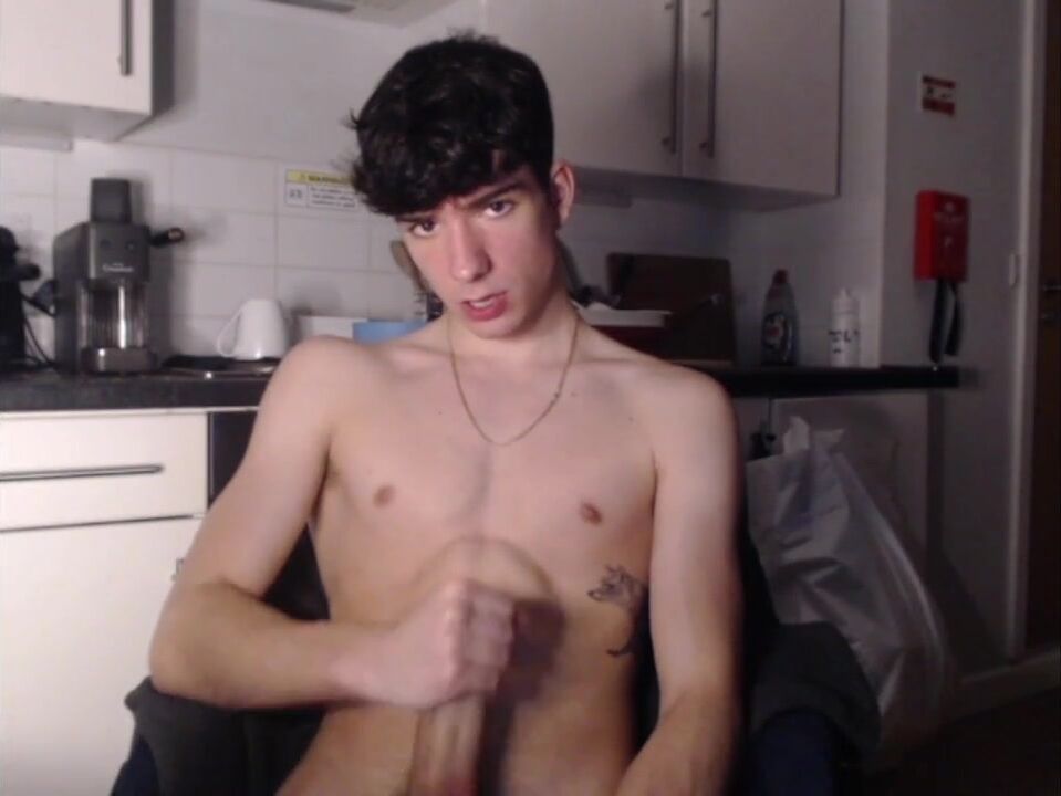 Twink rides muscle daddy bareback 7
