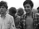 Dylan enjoys bareback action at newport folk festival