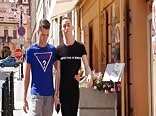 Film porno gay de garçons de la ville - action chaude et jouissive