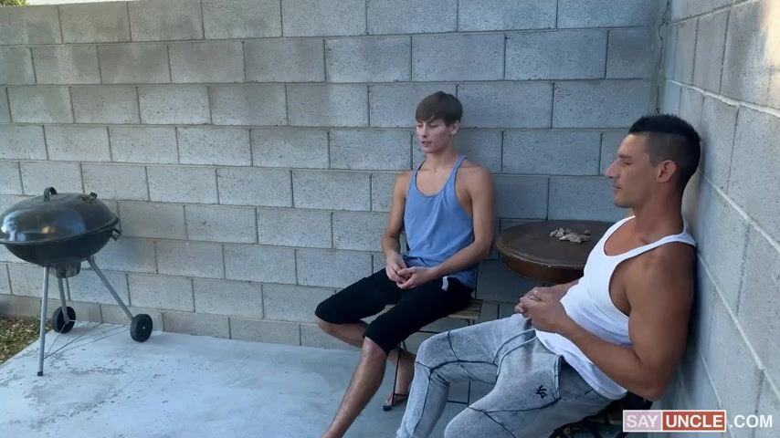 Backyard boys family time gay action