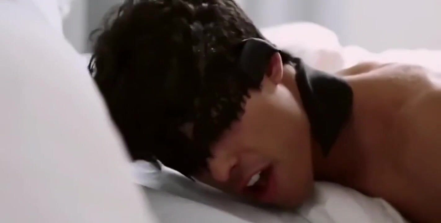 Fastened up joy: sexy gay guy bondage tube