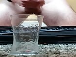 Twink bareback muscle daddy loads cock in pint