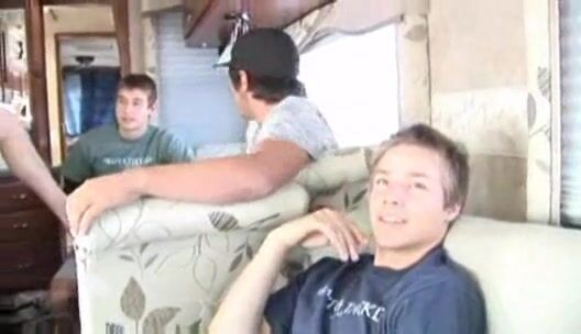 Frat boy hazing in winnebago