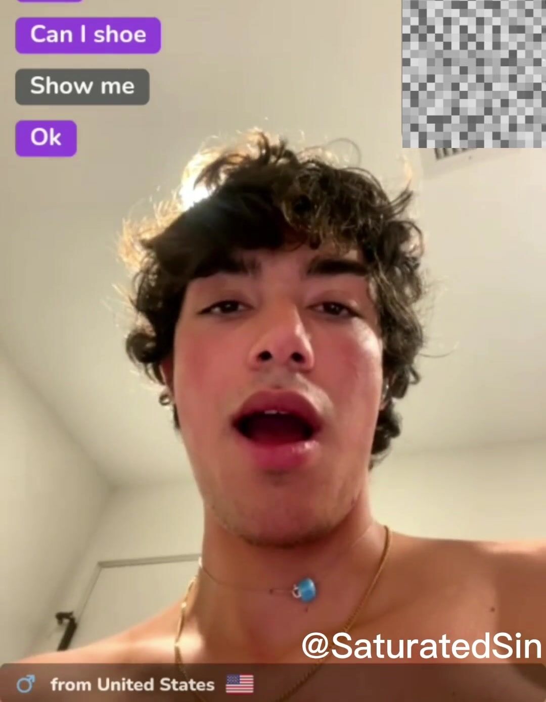 Frat bro putting on a show gay porn