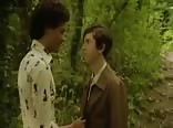 Freddie highmore in steamy gay kiss