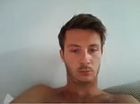 French handsome man with long big cock & tight ass on cam