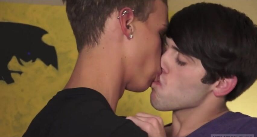 Fresh twinks in hard gay tube action