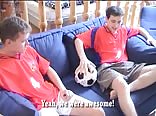 試合後のゲイセックス動画