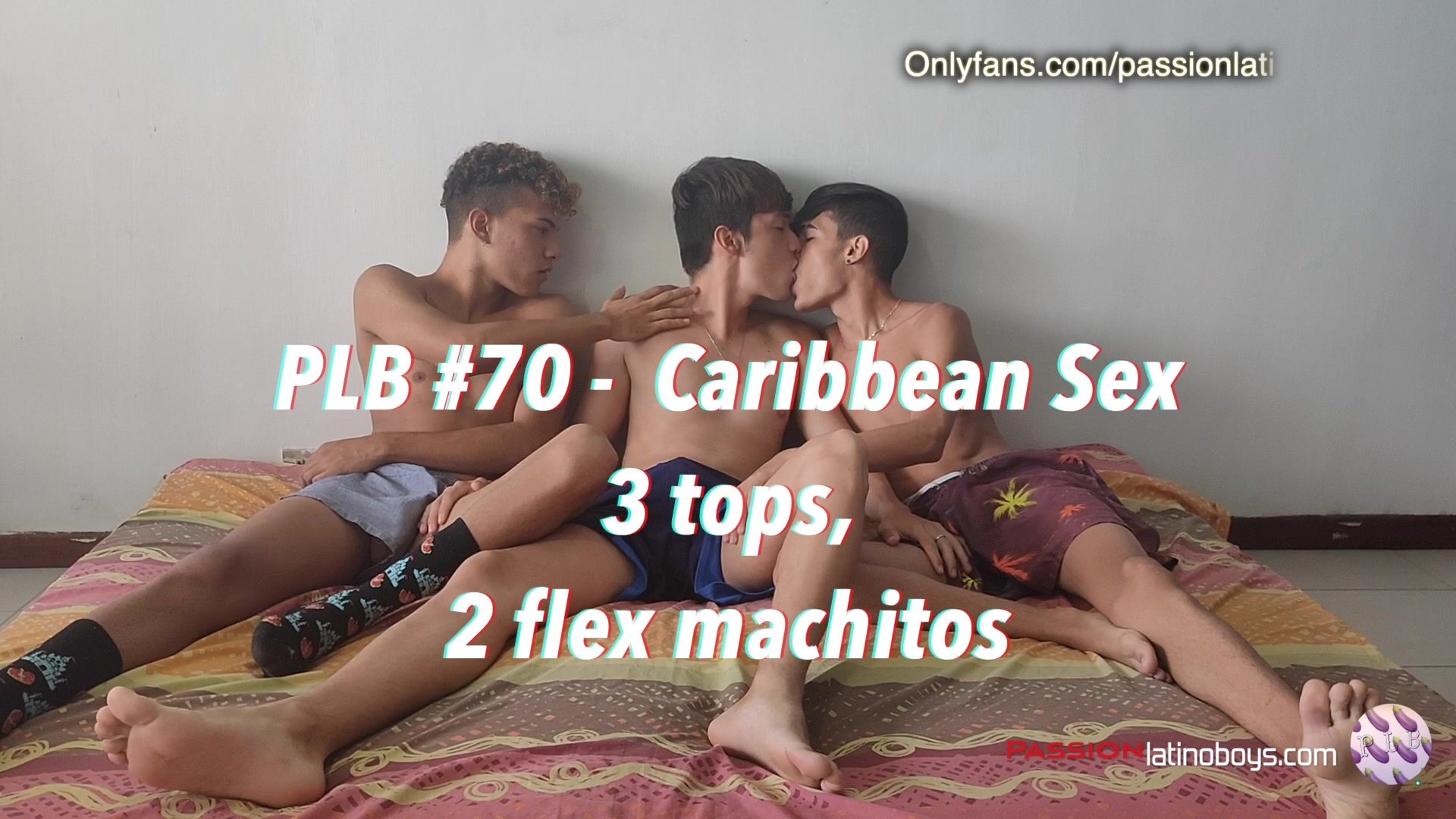 Sexe à trois gay torride en gang sur tube porno