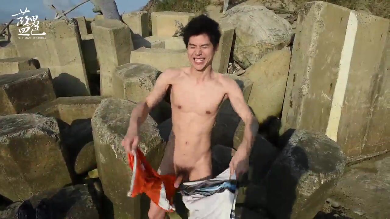 Taiwanese twink model raw bareback cock
