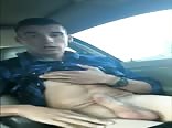 Car fun with hot twink