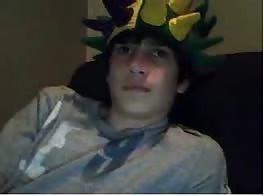 Funny hat teen cums repeatedly