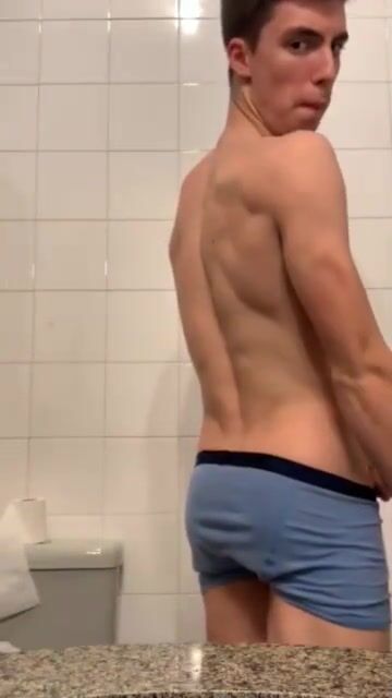 Gap twink posing