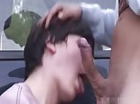 Car head with gay boys