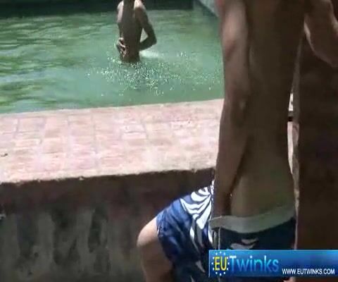 Guy catches friend masturbating