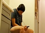 Cousin's long bathroom sessions explained - gay porn revelation